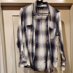 Lucky Flannel Button Down